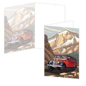  ECOeverywhere Glacier Tour Bus Boxed Card Set, 12 Cards 