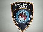NEW YORK CITY SPECIAL TASK UNIT POLICE AUXILIARY PATCH