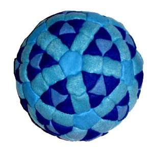 Super Hero Blue 152 Panel Hacky Sack / Footbag   Comes with Tips 