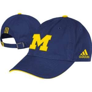  Michigan Wolverines adidas Coachs Sideline Slouch 