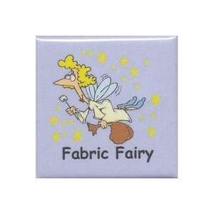  Square Pin Fabric Fairy   3 Pack