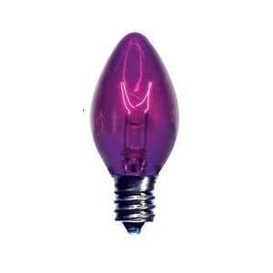  Purple C7 Replacement Bulbs  25 bulbs/box