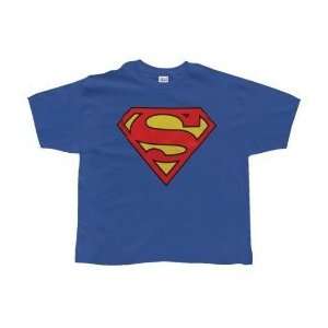 Superman Logo Youth T Shirt Small
