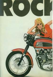 BSA 750 cc Rocket 3 1969 Original Motorcycle Ad  