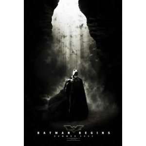  Batman Begins   International Advance Movie Poster (Cave 