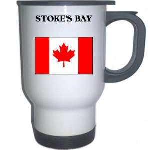 Canada   STOKES BAY White Stainless Steel Mug 