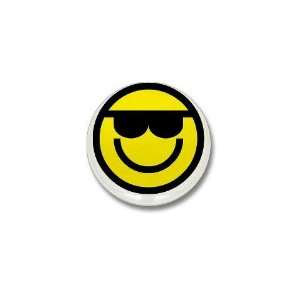   Cool Sunglasses Funny Mini Button by  Patio, Lawn & Garden
