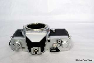 Nikon FT2 Nikkormat camera body only chrome rated B   