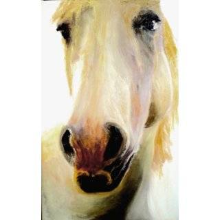  Art for Home Decor   Original Oil Painting Giclee Camargue Horse 
