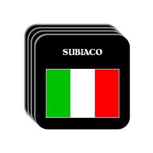  Italy   SUBIACO Set of 4 Mini Mousepad Coasters 