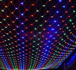 100 LED Net Multi Color String Fairy Light Xmas/Christmas Party Garden 