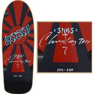   Hosoi Signed Ltd Deck 10x30 Black Skateboard Decks