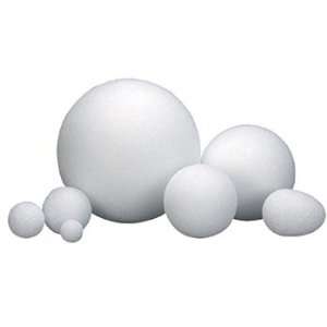  2 Styrofoam Balls 12 pieces Arts and Crafts Office 