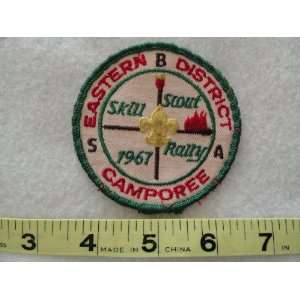  Eastern District Camporee Scout Rally 1967 Patch 