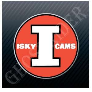  ISKY Racing Cans Camshafts Vintage Sign Sticker Decal 