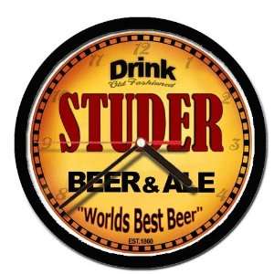  STUDER beer and ale cerveza wall clock 