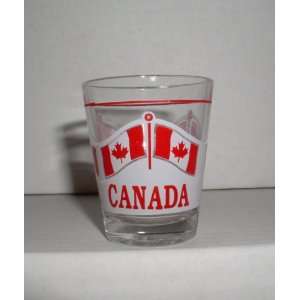  CANADA ONE OUNCE SHOT GLASS