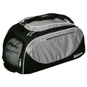 Wilson Volleyball Player Travel Bag/Backpacks BLACK/SILVER 23 L X 10.5 