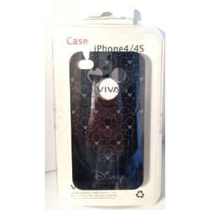  Mickey Mouse Iphone4/4S case Black Color + Free Screen 