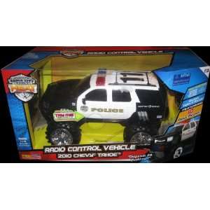   Chevy Tahoe Radio Control Lights & Sounds Police Truck Toys & Games
