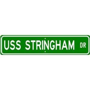  USS STRINGHAM DD 83 Street Sign   Navy