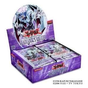 Yu Gi Oh Cards   Gladiators Assault   Booster Box (24 