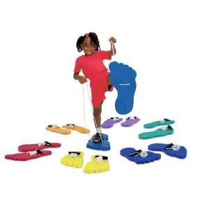  Sportime Big Foot Striders   Set of 6 Pairs in 6 Colors 