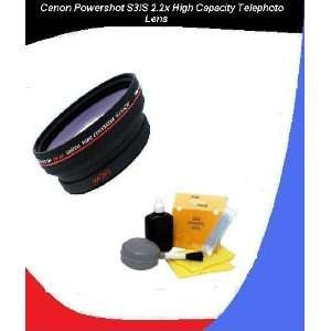  Canon Powershot S3IS 2.2x High Capacity Telephoto Lens 