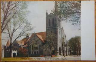 1910 PC St. Johns Methodist Episcopal   Davenport, IA  