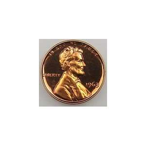  1963 Proof Lincoln Penny 