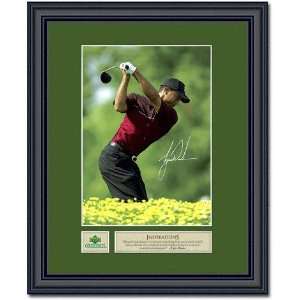 Tiger Woods Inspirations Quote   Goal and Objective   Framed 5x7 