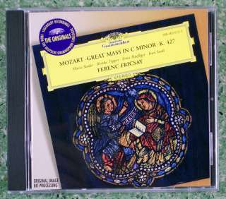 MOZART GREAT MASS IN C MINOR HAYDEN TE DEUM FERENC FRICSAY CD. MARIA 