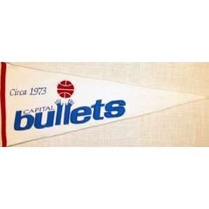 Capital Bullets 32x13 Vintage Wool Pennant  Sports 