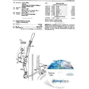  NEW Patent CD for LOOM STOPPING SYSTEM 