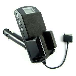  5 in 1 Car Kit FM Transmiter for Ipod Nano (black)  