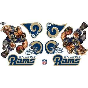  NFL St. Louis Rams Skinit Liquid Blue Car Decals Sports 