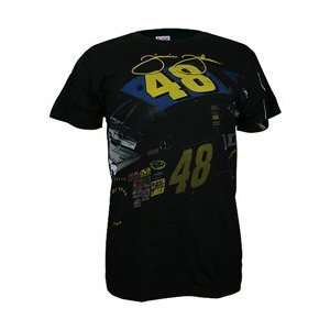  Chase Authentics Jimmie Johnson Mens Short Sleeve Car T 