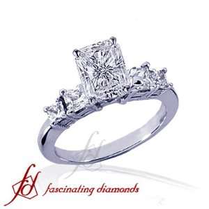  Radiant Cut Diamond Engagement Ring SI1 I EGL Fascinating Diamonds