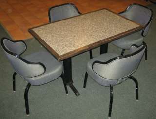 RECTANGULAR TABLES AND CHAIRS  