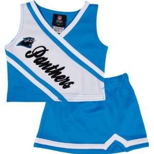  Carolina Panthers Toddler 2 Piece Cheerleader Set Sports 