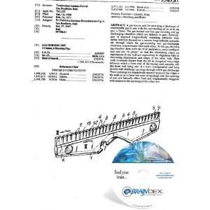  NEW Patent CD for GAS BURNER UNIT 