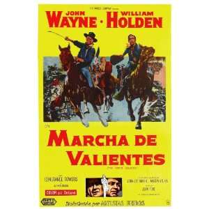  The Horse Soldiers (1959) 27 x 40 Movie Poster Argentine 