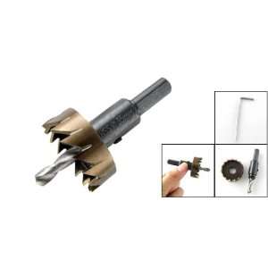 Amico 35mm Rake Teeth Metal Hole Saw Twist Drill Bit Hex Wrench Tool 
