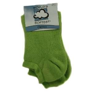  Worlds Softest Socks Classic Collection No Show   Green 