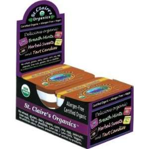  St. Claires Organics Ginger Pastilles, 1.5 oz, 6 pack 
