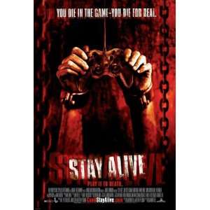 Stay Alive Original Double Sided Movie Poster 27 x 40