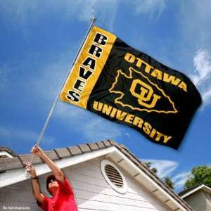  Ottawa Braves OU University Large College Flag Sports 