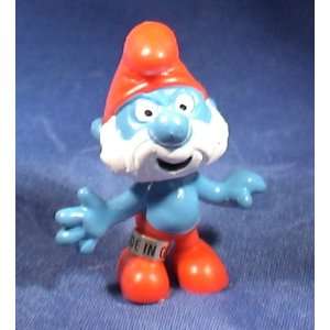  The Smurfs Papa Smurf Pvc Figure Toys & Games