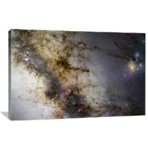 Milky Way Starscape   Gallery Wrapped Canvas   Museum Quality  Size 