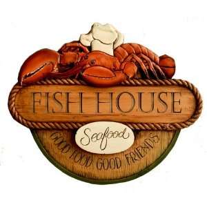  Seafood Restaurant Sign customized with your name